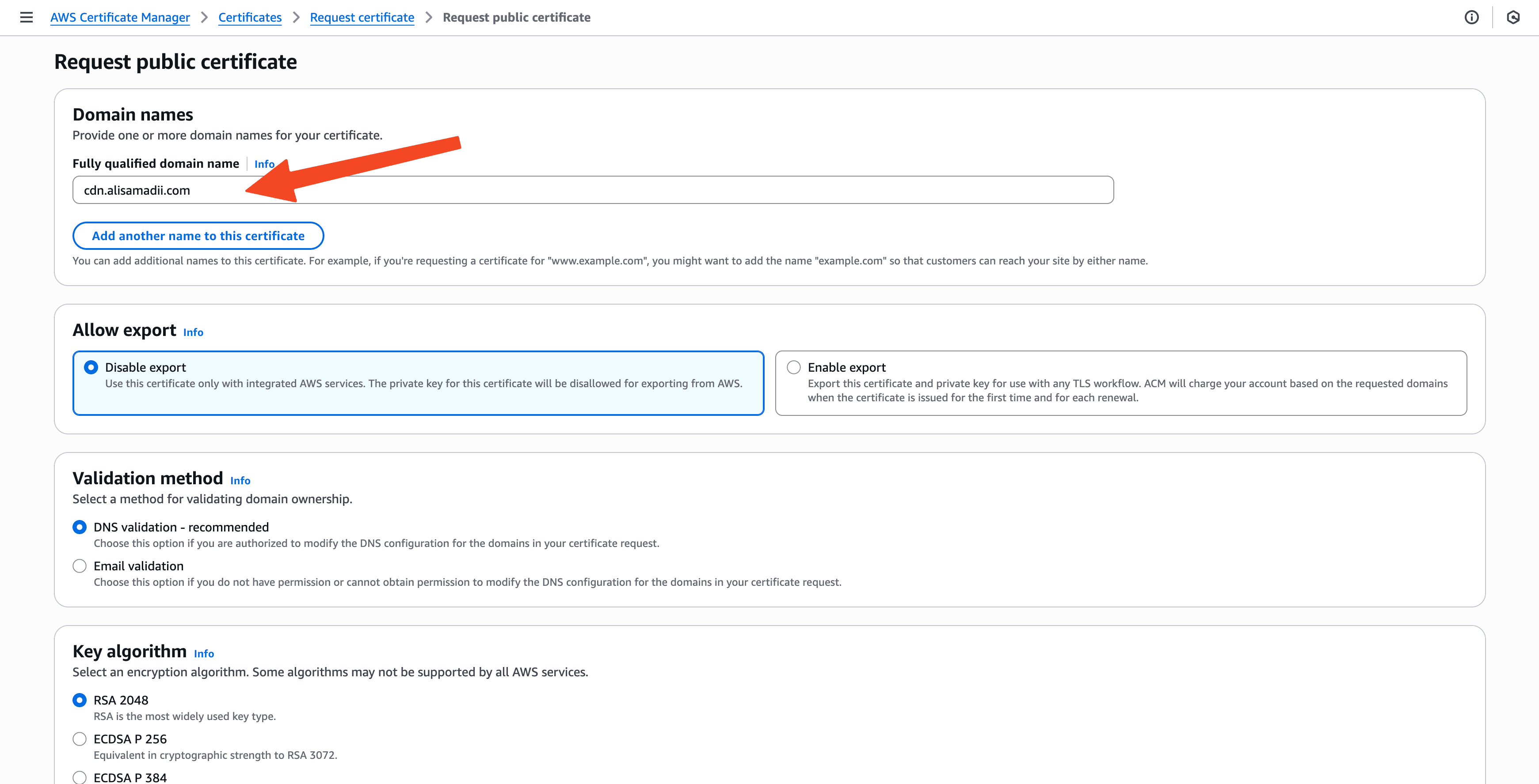 fully qualified domain name